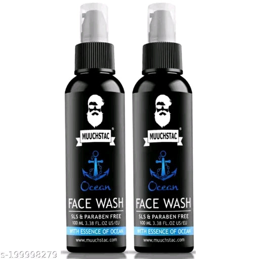 Muuchstac Ocean Face Wash for Men (Pack of 2)