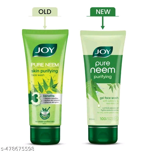Joy Skin Fruits Purifying Neem Face Wash (Pack of 4)