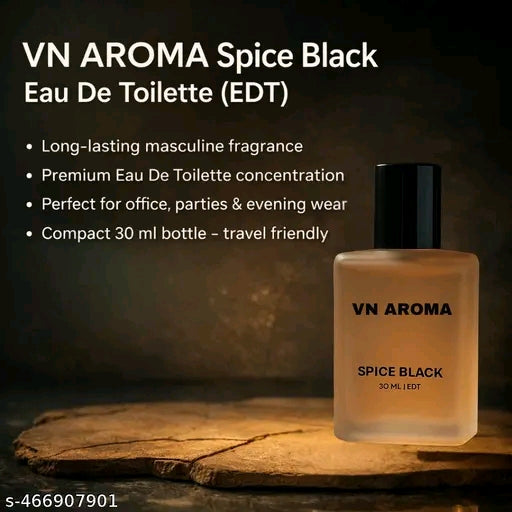 VN AROMA Luxury Perfume Duo (Richwood + Spice Black)