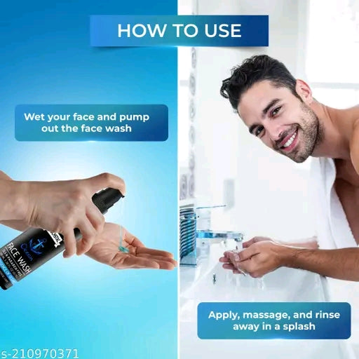 Muuchstac Ocean Face Wash for Men (100ml)