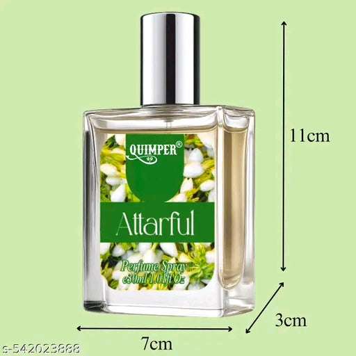 Quimper Attarful Unisex Perfume | Long-Lasting Floral Essence (30ml)