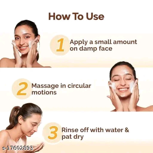 Mamaearth Ubtan Face Wash with Turmeric & Saffron (100g)