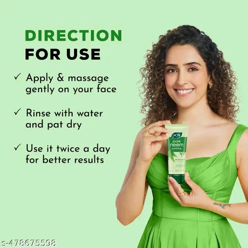 Joy Skin Fruits Purifying Neem Face Wash (Pack of 4)
