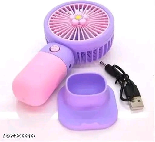 Fabulous High-Performance Mini Fan | 5-Blade Portable Cooling Power