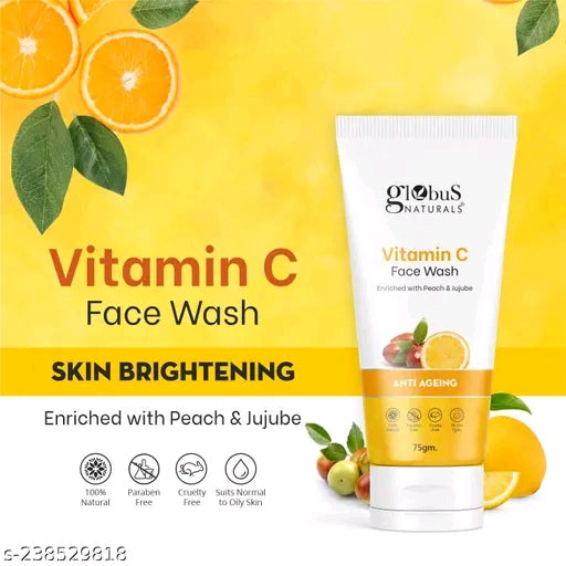 Globus Naturals Daily Revitalizing Face Wash Trio