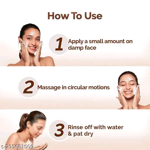 Mamaearth Creamy Face Wash | Ultra-Gentle Cleansing for All Skin Types