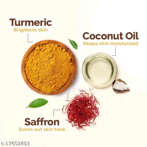 Mamaearth Ubtan Face Wash with Turmeric & Saffron (100g)