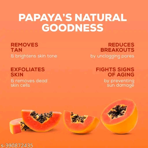 Joy Skin Fruits Brightening Papaya Face Wash (Pack of 4)